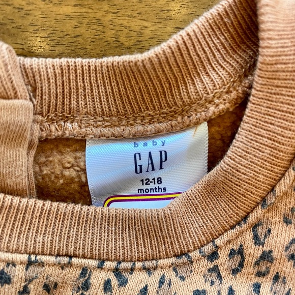 Baby GAP Leopard Sweat Set (12-18 months) - Picture 5 of 8